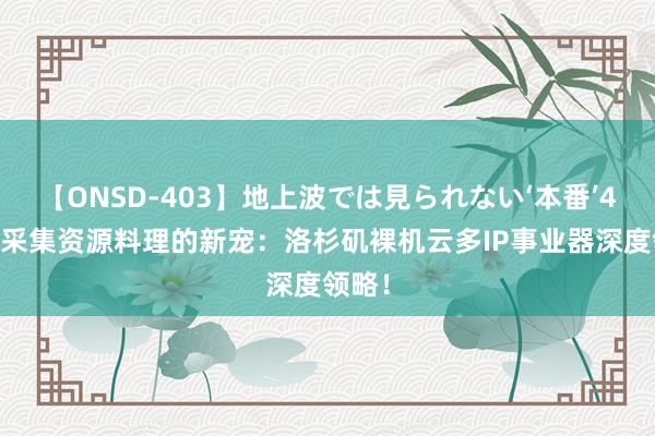 【ONSD-403】地上波では見られない‘本番’4時間 采集资源料理的新宠：洛杉矶裸机云多IP事业器深度领略！